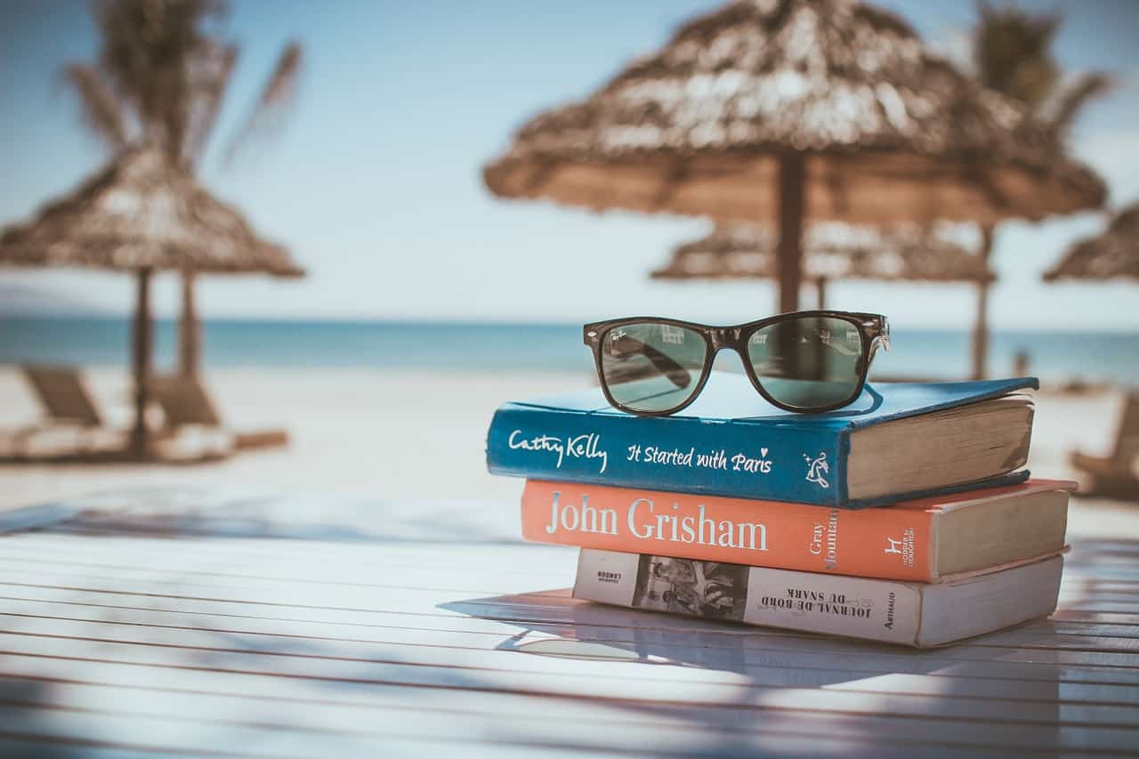 books at the beach from the best book clubs and companies