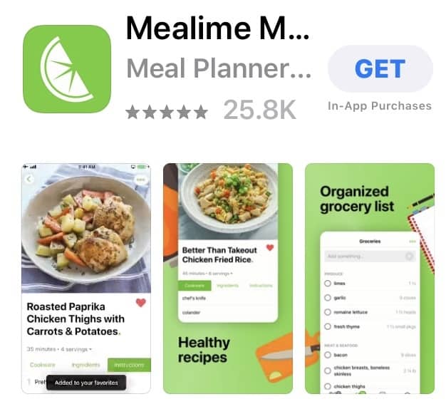 Mealtime App to make life easier