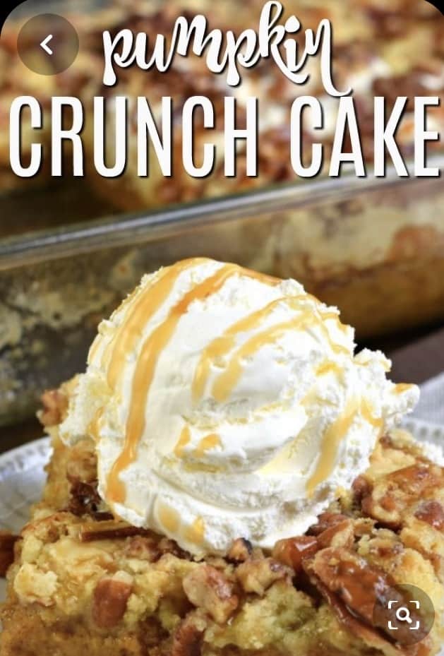 Pumpkin Crunch Cake