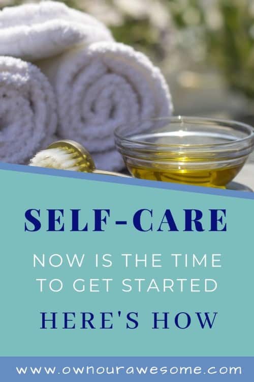 start you self-care now