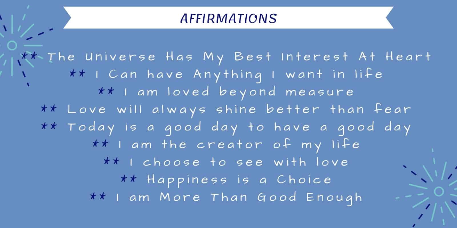 affirmations for grounding