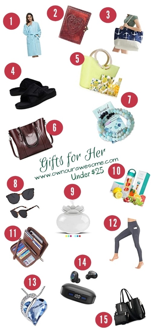 Gifts Galore for women under $25