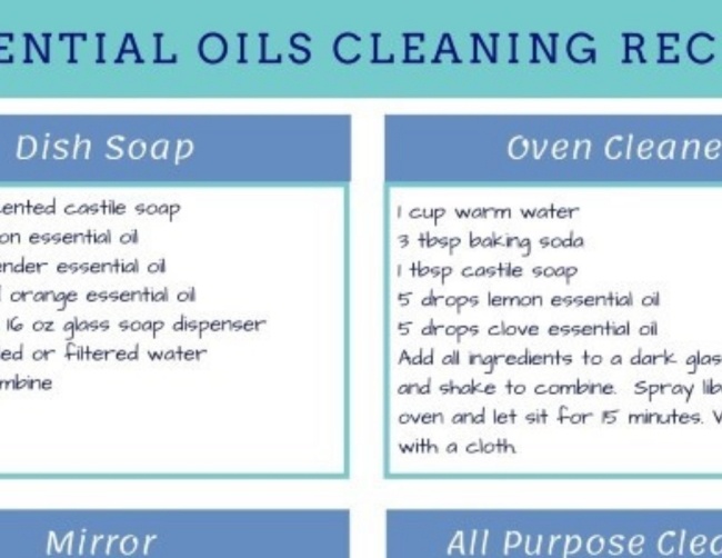 essential oil recipes