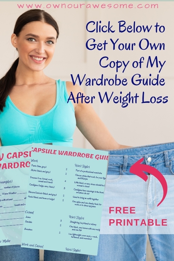 freebie for building a wardrobe after weight loss