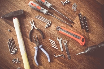 tools for toolbox in car