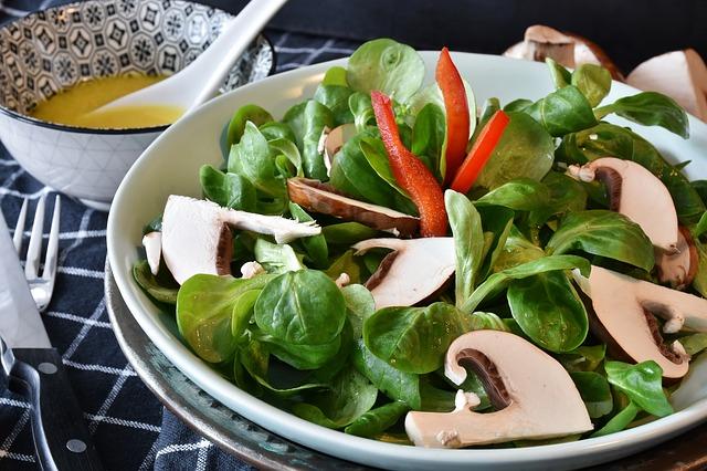 salad with fruit