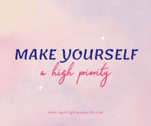 you are high priority